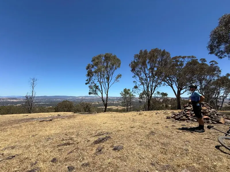 Nail Can Hill MTB trail in Riverina, NSW