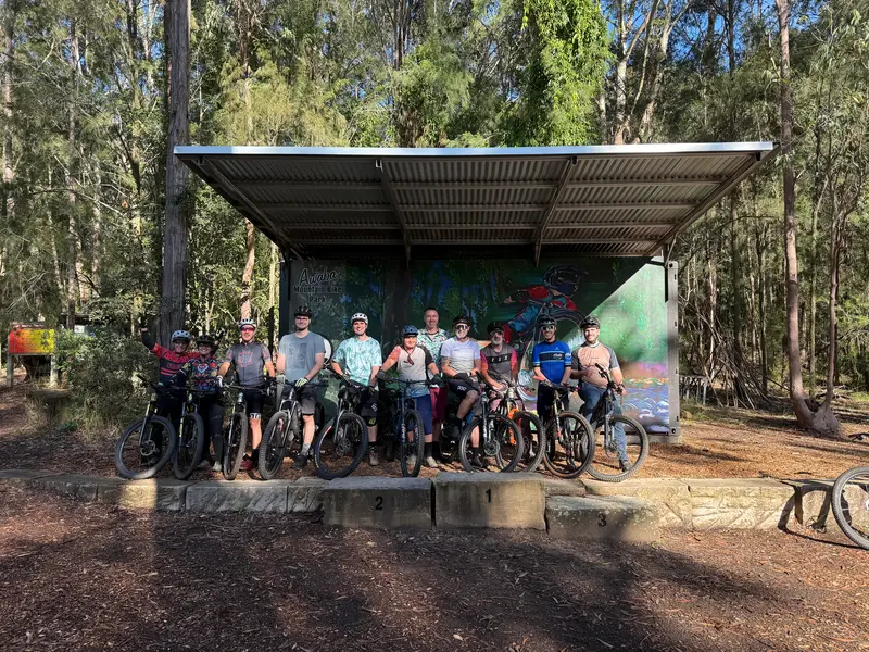 Awaba MTB Park MTB trail in Hunter, NSW